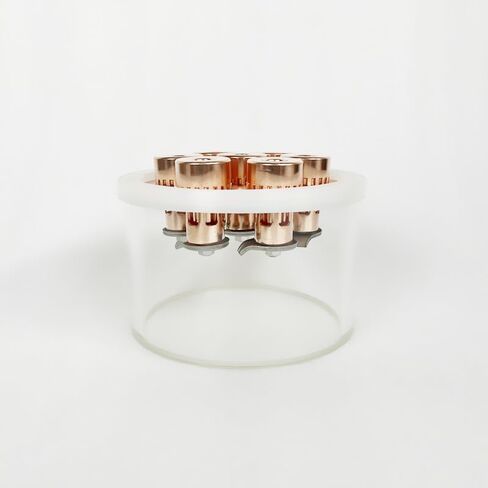 مجموعة أطباق فقاعات نحاسية مقاس 6 بوصات مع عمود من زجاج البورسليكات وحشية فتحة بطاقة مزدوجة، وعمود ارتجاعي in Kuwait