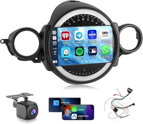 [Fit J-B-L] Car Radio for Toyota RAV4 2007 2008 2009 2010 2011 with Wireless Carplay Android Auto, 4+64G 9 inch Thouch Screen Bluetooth Radio with 1280 * 720 32EQ GPS WiFi in Saudi Arabia