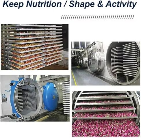 Industrial-grade large-scale vacuum freeze dryer, freeze drying area 50-200㎡, fully automatic intelligent temperature control, general-purpose large-scale production freeze drying equipment. in Kuwait