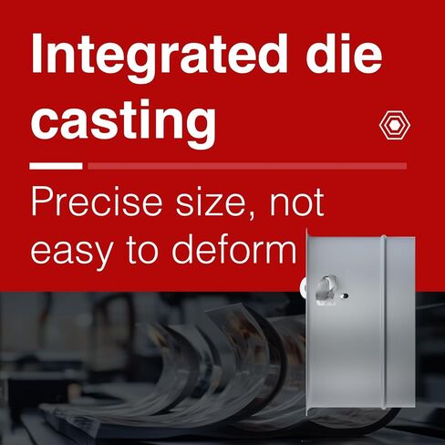 جهاز التحكم في مسودة الهواء RC مقاس 6 بوصات لأفران الزيت أو الغلايات أو الخشب أو الفحم - منظم مسودة مقاس 6 بوصات، متوافق مع أنظمة التدفئة السكنية والتجارية - موديل 02722701 (6RC STD) in Kuwait