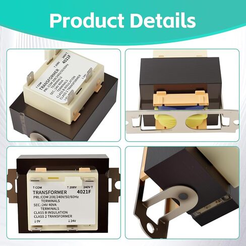 Furnace Transformer Replace for BE28316007 HT01CN241, 40VA 208/240V to 24V Transformer Compatible with Carrier, Payne, Tempstar, ICP, Arcoaire, Heil HVAC Systems in Kuwait