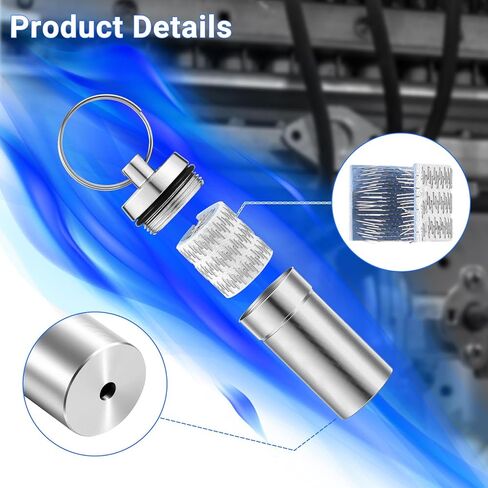 أداة تنظيف مستشعر اللهب FSC10 منظف مستشعر اللهب لأدوات خدمة التدفئة والتهوية وتكييف الهواء في الفرن (فضي) in Kuwait