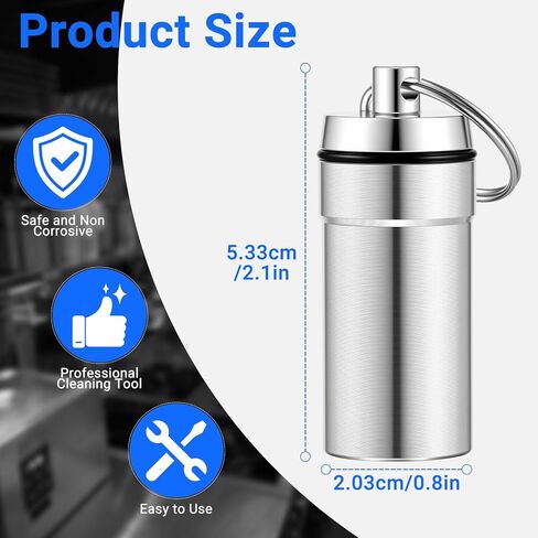 أداة تنظيف مستشعر اللهب FSC10 منظف مستشعر اللهب لأدوات خدمة التدفئة والتهوية وتكييف الهواء في الفرن (فضي) in Kuwait