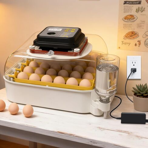 12V 5A Egg Incubator Charger Compatible with MATICOOPX Egg Hatching Incubator Power Supply Poultry Hatching Equipment Power Adapter Cord in Kuwait