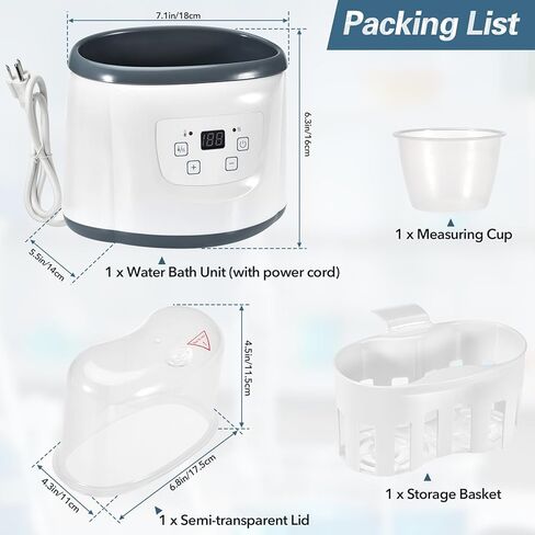 660mL Digital Lab Water Bath, 25-100℃ Thermostatic Water Bath, for Laboratory, School in Kuwait