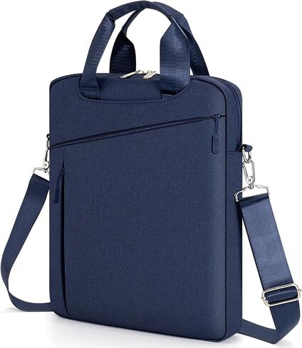 Laptop Case Shoulder Sleeve Bag Compatible with 14" MacBook Pro M5 M4 M3 M2 M1/13.6" MacBook air M4 M3 M2/13 MacBook Neo, Chromebook Notebook Portable Carrying Messenger Computer Bag, Black in Kuwait
