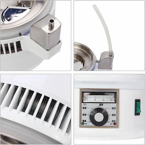 4L Water Distiller, Electric Countertop Alcohol Distiller1L/H Home Pure Water Alcohol Distiller Filter Machine, Stainless Steel Inner, Adjustable Temperature, Overheat Protection in Saudi Arabia