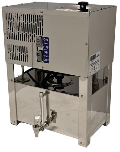 جهاز تقطير مياه كونترتوب أوتوماتيكي دقيق - ينتج 8 جالون / يوم مع احتياطي 5 جالون - عنصر تسخين من الفولاذ المقاوم للصدأ وصنبور مياه نقي على الخزان - ميزة التحكم في الطفو المثبتة - نموذج النهر in Kuwait