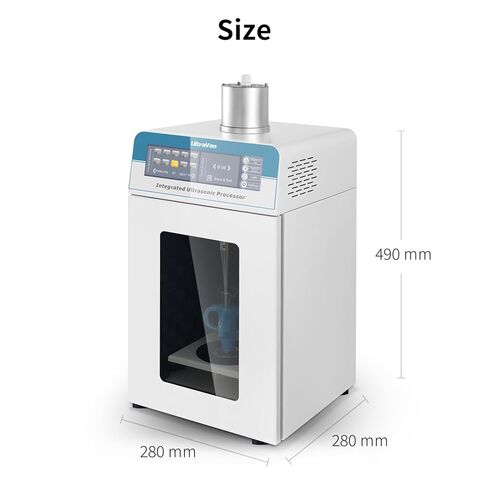 Ultrasonic Homogenizer,lab Homogenizer Ultrasonic with Temperature Probe,Electric Lifting,YP-S500T,0.5-500ml (500, Watts) in Saudi Arabia