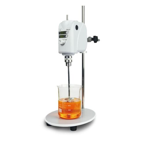 Digital Overhead Stirrer MS-40, 40L Max Capacity, 50-2200 RPM Lab Mixer with LED Backlit Display, 180N·cm Torque, 50000 mPas Viscosity, for Chemical, Pharmaceutical, Food & Biotech in Kuwait