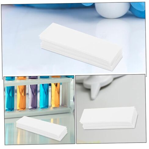 Mobestech 100pcs Filter Paper Strips for Lab Use Tear-Resistant Absorbent for Chemistry and Biology Experiments for Chromatography and Microscope Cleaning in Saudi Arabia