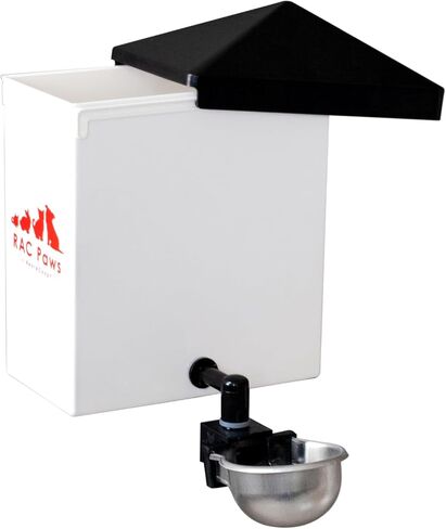 RentACoop 64oz(2L) Small Animal Drinker with Auto-Fill Metal Cups - Suitable for Small Pets, Bunnies, Hamsters, Guinea Pigs, Rabbits, Chinchillas, Mice and Rats in Kuwait