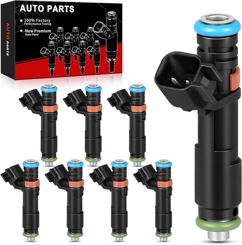 Fuel Injectors Fits for:-Ford F150 6.2L 2010-2014 F250 Super Duty 6.2L 2011 2012 2013 2014 2015,F350 Super Duty 6.2L 2011-2015 V8, 8PCS OE# AL3E-F7A, AL3Z9F593B, F87Z9F593FA, FJ1166 in Kuwait