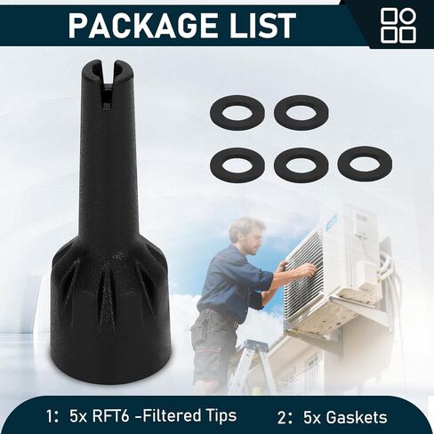 RFT6 - الأطراف المفلترة مع الحشيات (الكمية 5) in Kuwait