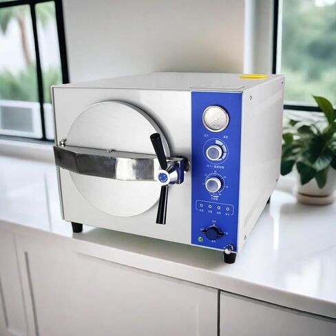 24Litres Rapid Steam Sterilizer High Pressure Temperature Stainless Steel Lab Table Top Automatic Steam Autoclave Sterilization Equipment (TM-XB24J) in Kuwait