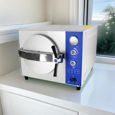 24Litres Rapid Steam Sterilizer High Pressure Temperature Stainless Steel Lab Table Top Automatic Steam Autoclave Sterilization Equipment (TM-XB24J) in Saudi Arabia