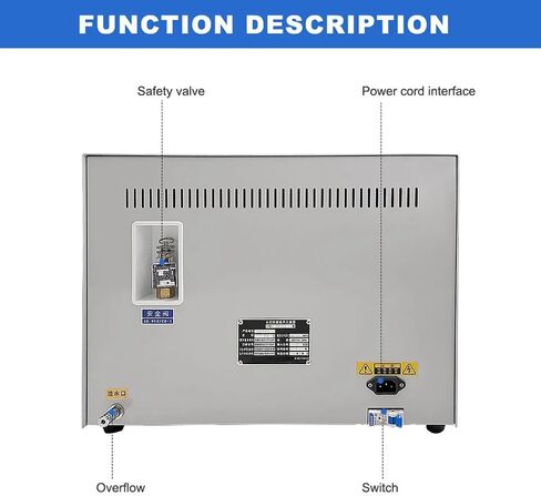 24Litres Rapid Steam Sterilizer High Pressure Temperature Stainless Steel Lab Table Top Automatic Steam Autoclave Sterilization Equipment (TM-XB24J) in Saudi Arabia