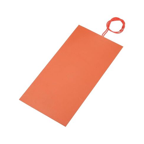 MECCANIXITY 1pcs Silicone Heating Pad, 24V 100W Heater Film Flexible Heating Plate 230mmx120mm Heater Mat for Constant Temperature in Saudi Arabia