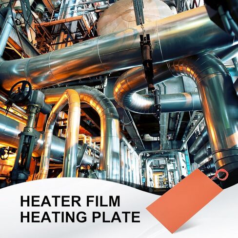 MECCANIXITY 1pcs Silicone Heating Pad, 24V 100W Heater Film Flexible Heating Plate 230mmx120mm Heater Mat for Constant Temperature in Saudi Arabia