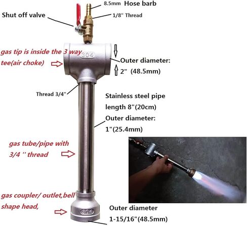 16KG(35LBs) Large Capacity Propane Furnace w/Tongs & Crucible for Gold Silver Jewelry Making Foundry Furnace Kiln Metal Smelter Scrap Metal Recycle in Kuwait
