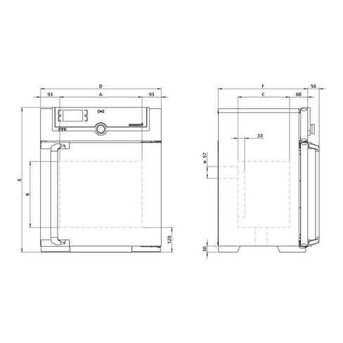 IF30-230V Memmert Incubator, 230V, Forced Air in Saudi Arabia