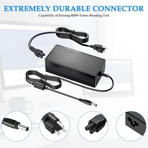 12V 5A Power Adapter for Egg Incubator, Compatible with Nurture Right 360° Incubator & Hatching Egg Incubators, Universal AC/DC Charger Power Supply with Power Cord in Kuwait