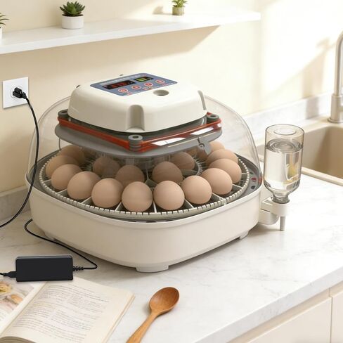 12V 5A Power Adapter for Egg Incubator, Compatible with Nurture Right 360° Incubator & Hatching Egg Incubators, Universal AC/DC Charger Power Supply with Power Cord in Kuwait