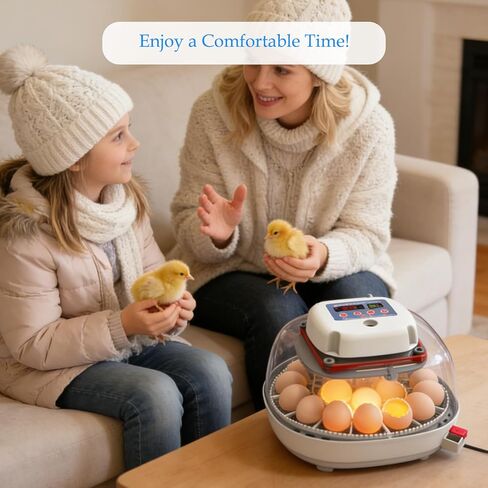 12V 5A Power Adapter for Egg Incubator, Compatible with Nurture Right 360° Incubator & Hatching Egg Incubators, Universal AC/DC Charger Power Supply with Power Cord in Kuwait