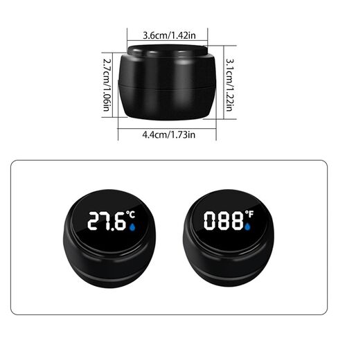 Bath Thermograph with Led Display 3-Color Temperature Reminder for Accurate Water Temperature Safe Bath Temp Meter in Saudi Arabia