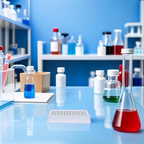 Reagent Reservoir: Plastic Pipette 12 Channels Transfer Tool - Liquid Adding Slot for Lab Sample Collection and Reagent Container in Saudi Arabia