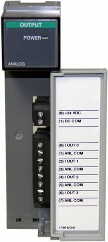 1746-NO4I 4 Analog Output Module 20mA Output 1746NO4I New in Box with Warranty in Saudi Arabia