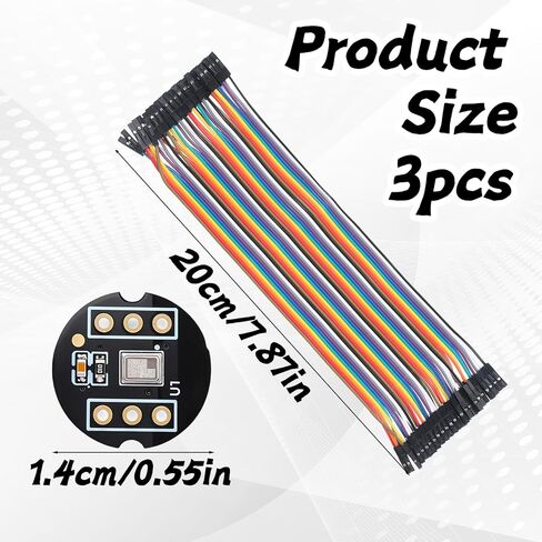 3 PCS Inmp441 Omnidirectional Microphone Module Inmp441 I2s Mems Interface Microphone Elements High Precision with 7.8" 10pins Dupont Cable Female to Female for Replace Repair in Kuwait
