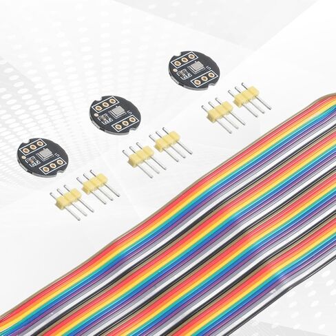 3 PCS Inmp441 Omnidirectional Microphone Module Inmp441 I2s Mems Interface Microphone Elements High Precision with 7.8" 10pins Dupont Cable Female to Female for Replace Repair in Kuwait