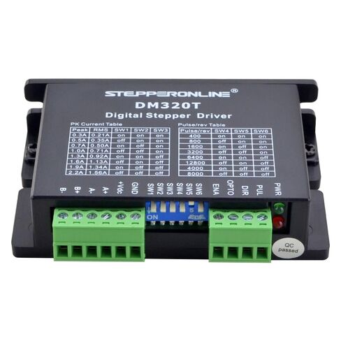 STEPPERONLINE Digital Stepper Driver 0.3-2.2A 10-30VDC 1/64 Micro-Step Resolutions for Nema 8, 11, 14, 16, 17 Stepper Motor in Saudi Arabia