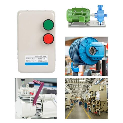 مشغل قوي محمول للمحركات الكهربائية 7.5KW 10HP 220V حاويات أحادية وثلاثية الطور للحماية من الأحمال الزائدة ومفاتيح الحماية in Kuwait