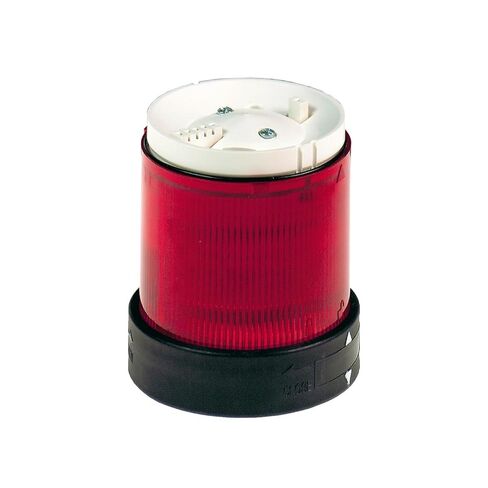 1pcs XVBC2B4 Illuminated Unit for Modular Tower Lights, Plastic, red, Ø70, Steady, Integral LED, 24 V AC/DC in Saudi Arabia