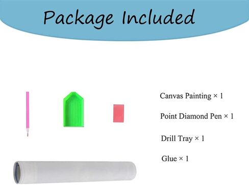 PDSLAIKE مجموعات الطلاء الماسي الزهور للبالغين - كن مليئًا بالبهجة مقولة مضحكة ديكور المنزل DIY Art Craft 11.8x15.7in in Kuwait