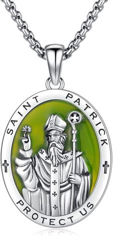 Knights Templar Necklace 925 Sterling Silver Templars Armor Of God Pendant,Religious Templar Knight Medal Jewelry for Men with 22 in Chain in Saudi Arabia