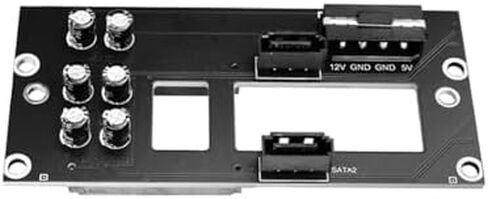 محول JMT NAS هيكل SATA 2.5/3.5 بوصة محرك أقراص صلبة 6G خادم تخزين عالي السرعة الخلفي مع واجهة SATA 7P (NAS-S 3BAY) in Saudi Arabia