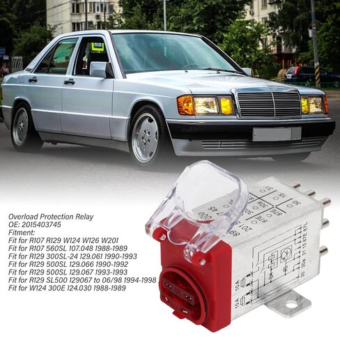 توافق مرحل الحمل الزائد Mercedes 126 Ovp من GOTOTOP لـ R107 560SL وR129 500SL وW124 260E 300E 300D وW126 300SE 420SEL 560SEL وW201 190E 190D in Saudi Arabia