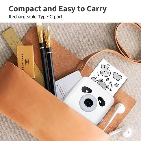 طابعة محمولة للسفر ، طابعة لاسلكية غير مجدية ، طابعات حرارية بلوتوث المتنقلة متوافقة مع iOS و Android ، دعم لرسالة أمريكية 8.5 × 11 ، ومكتب ، المنزل ، المدرسة in Kuwait