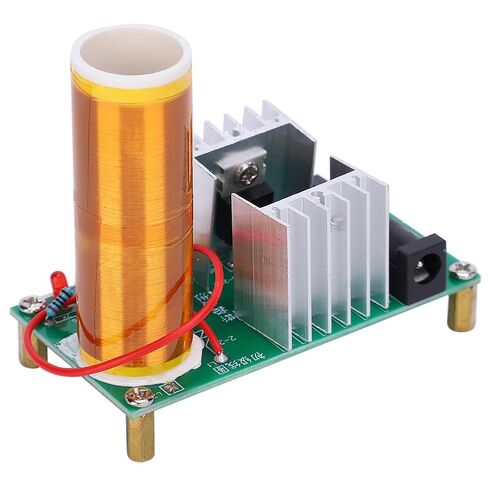 Coil Module DIY Plasma Speaker Electronics Kit with Music Playback Light Barrier Function for Electronics Enthusiasts in Saudi Arabia
