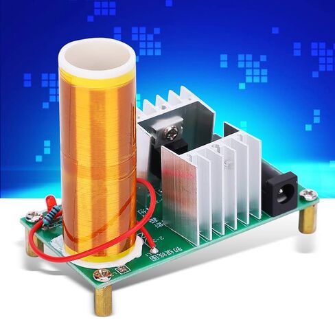 Coil Module DIY Plasma Speaker Electronics Kit with Music Playback Light Barrier Function for Electronics Enthusiasts in Saudi Arabia