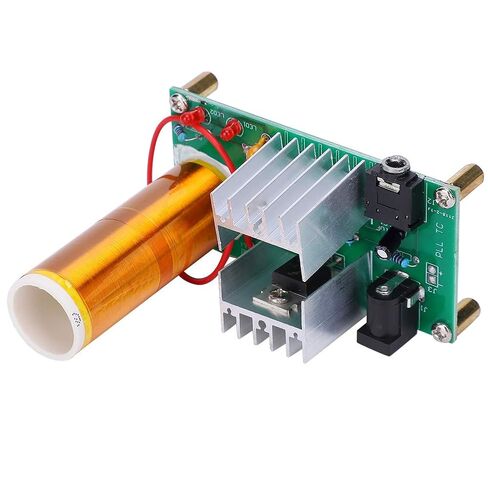 Coil Module DIY Plasma Speaker Electronics Kit with Music Playback Light Barrier Function for Electronics Enthusiasts in Saudi Arabia