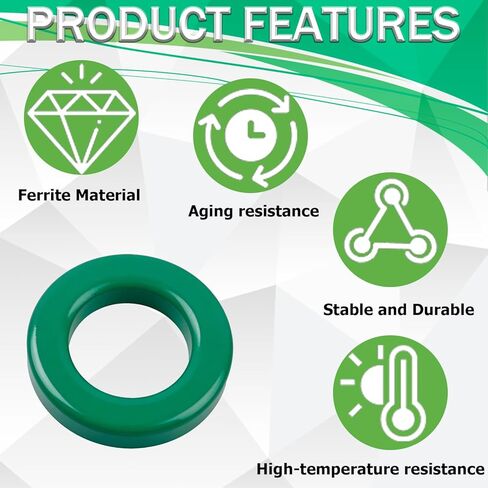 يعتمد النواة الحلقية FT240-31 على الهيكل الدائري المفتوح، ونوى الفريت الحلقية للمحولات، وكابلات الطاقة، والمحاثات، ومحاثة خنق تقليل كابلات الإشارة. in Kuwait