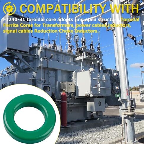 يعتمد النواة الحلقية FT240-31 على الهيكل الدائري المفتوح، ونوى الفريت الحلقية للمحولات، وكابلات الطاقة، والمحاثات، ومحاثة خنق تقليل كابلات الإشارة. in Kuwait