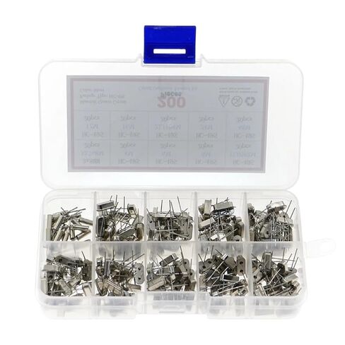 10 القيم HC-49S الكوارتز الرنان DIP كريستال مذبذب عدة 4 ميجا هرتز 6 ميجا هرتز 8 ميجا هرتز 12 ميجا هرتز 16 ميجا هرتز 24 ميجا هرتز 25 ميجا هرتز 48 ميجا هرتز 2Pin DIY الإلكترونية الجديدة 2026 الإلكترونية وملحقاتها in Kuwait