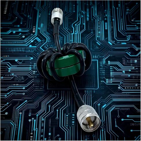 1.8-30 ميجا هرتز 200 وات ملف خنق على الموجة القصيرة، ملف حلقي مغناطيسي، مناسب لاختبار راديو الموجة القصيرة عالي التردد in Kuwait