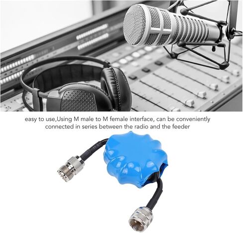 الموجات القصيرة خنق حلقة مغناطيسية 1.8-30 ميجا هرتز 1:1 الحالي Balun HF الوضع المشترك خنق لفائف مع م ذكر إلى م موصل سالب in Kuwait