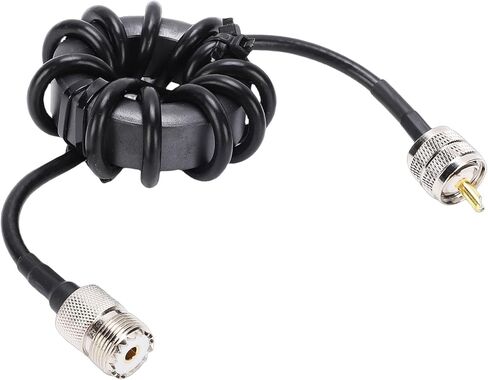1.8-30 ميجا هرتز 600 وات، ملف Balun الحالي مع موصل M ذكر إلى M أنثى، مثالي لخطوط تغذية محطة الراديو in Kuwait